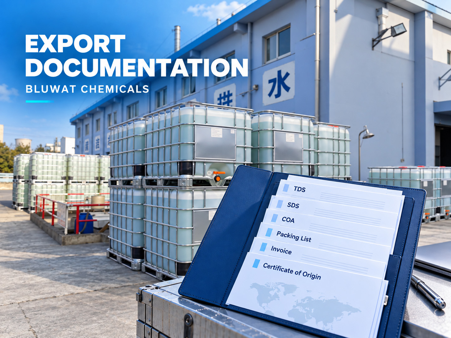 أحدث مدونات الشركة حول What Export Documents Does Bluwat Chemicals Provide with Each Shipment?