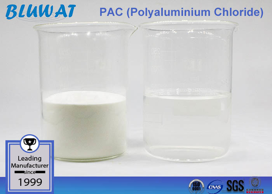 مسحوق أبيض Polyaluminium كلوريد باك لعلاج مياه الشرب