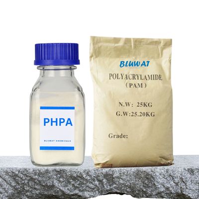 شراء PHPA Polyacrylamide جزئيًا هيدروليزة لاسترداد حقول النفط يزيد من لزجة المرحلة المائية التصنيع عبر الإنترنت