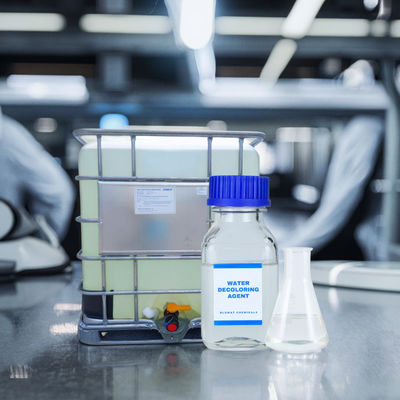 شراء DCA Dicyandiamide Formaldehyde الراتنج عامل إزالة لون المياه لطباعة الحبر والصباغات معالجة مياه الصرف الصحي التصنيع عبر الإنترنت