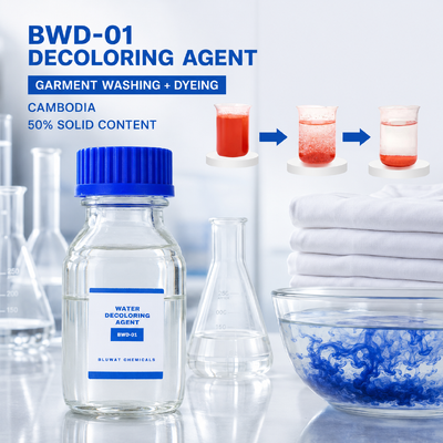 يشتري BWD-01 عامل إزالة اللون لغسيل الملابس وصبغها في كمبوديا التصنيع عبر الإنترنت