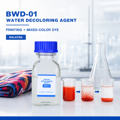 يشتري BWD-01 عامل إزالة لون المياه للطباعة النسيجية ومواد الصبغ المختلطة الألوان في ماليزيا التصنيع عبر الإنترنت