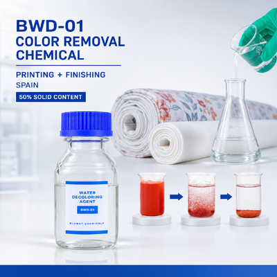 يشتري BWD-01 50٪ مادة كيميائية لإزالة الألوان للطباعة النسيجية والطلاء في إسبانيا التصنيع عبر الإنترنت