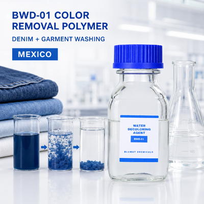 يشتري عامل إزالة اللون البوليمري الكاتيوني BWD-01 بمحتوى صلب 50% لمياه الصرف الصحي لغسيل الدنيم التصنيع عبر الإنترنت