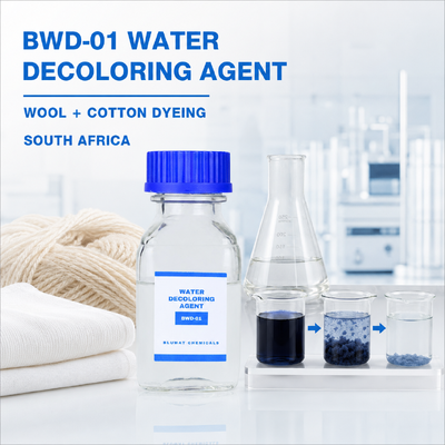 يشتري عامل إزالة لون المياه BWD-01 لمياه الصرف الصحي لصبغ الصوف والقطن في جنوب أفريقيا التصنيع عبر الإنترنت