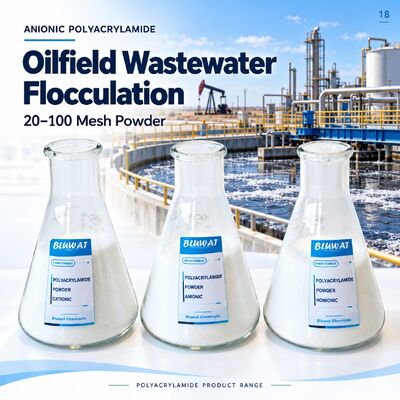 يشتري Anionic Polyacrylamide APAM 20-100 Mesh 89% Minimum Solid Content for Oilfield Wastewater Flocculation التصنيع عبر الإنترنت
