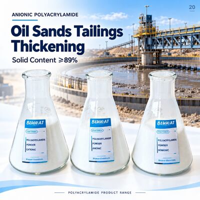 يشتري Anionic Polyacrylamide APAM 20-100 Mesh 89% Min Solid for Oil Sands Tailings Thickening CAS 9003-05-8 ISO 9001 Manufacturer 750kg Net Big Bag التصنيع عبر الإنترنت