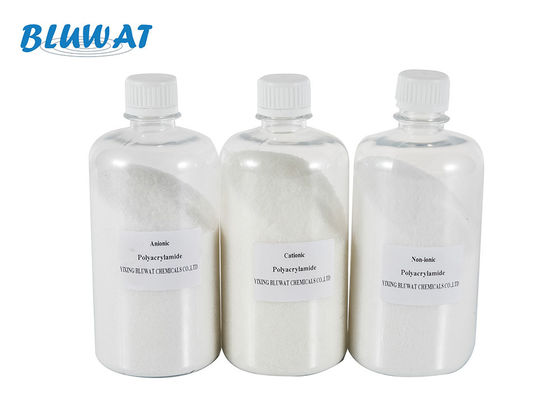 شراء معالجة المياه الكيميائية Flocculant Nonionic Anionic Polyacrylamide PAM التصنيع عبر الإنترنت