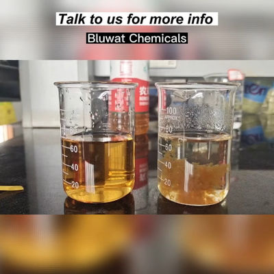 شراء معالجة النفايات الكيميائية السائلة بواسطة عامل إزالة ألوان الماء Bluwat Dicyandiamide فورمالديهايد الراتنج التصنيع عبر الإنترنت