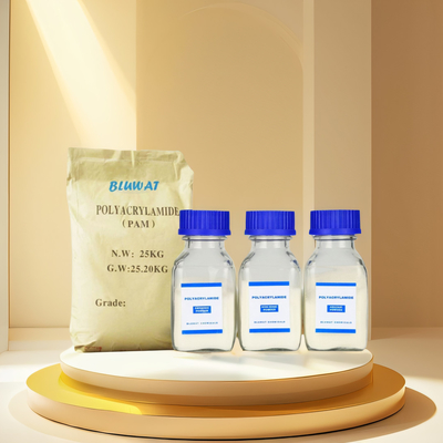 بلوفلوك بوليا كريلاميد (Blufloc Polyacrylamide) مادة تدفق فعالة لإنتاج النفط في حقول التعدين صناعة السكر المياه النفايات البلدية